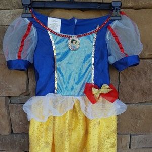 Disney Snow White Fantasy Play Costume Size 4-6X
